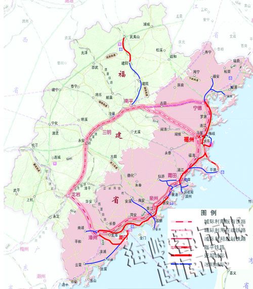 对泉州—厦门—漳州城际铁路,做好与地铁等城市轨道交通